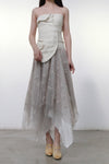 marc le bihanless strap jacket 2643 off White rice white